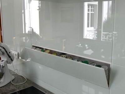 Küchenschränke Glasfront